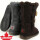 INDIGO kuschelige Boots CANADIANS 2 Knöpfe in 3 Farben Gr.28-35 schwarz 33